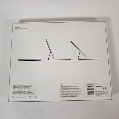Apple Magic Keyboard for iPad 12.9",13" Keyboard Folio Case White MJQL3LL/A