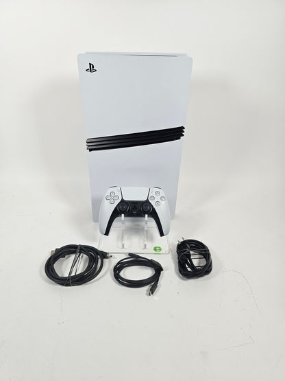 Sony PlayStation 5 Pro Digital PS5 2TB White Console Gaming System CFI-7019